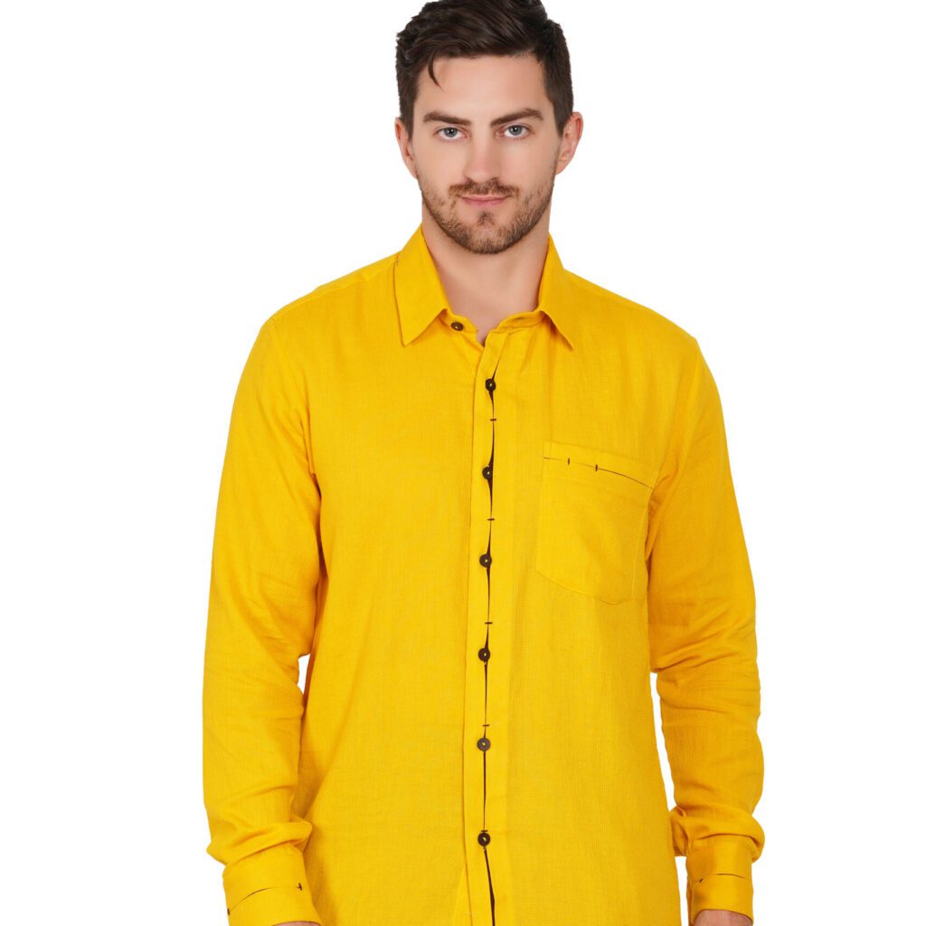 Buzzing Mustard Shirt